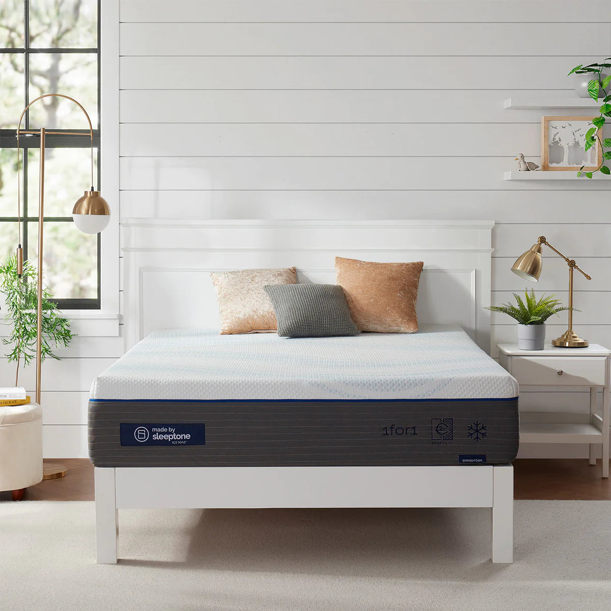 Sleeptone 12" Adjustable Hybrid Spring Mattress