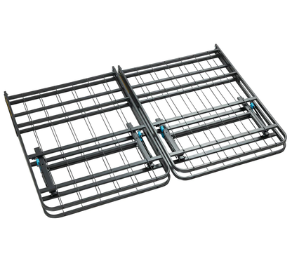 Foldable Metal Platform Storage Bed Frame