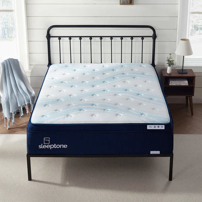 Sleeptone 14" Adjustable Hybrid Coil Mattress