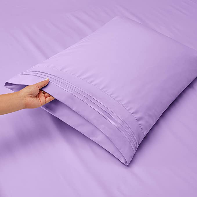 1800 Collection Microfiber  Sheet Set Lavender Mist