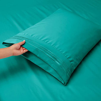 1800 Collection Microfiber Sheet Set Teal