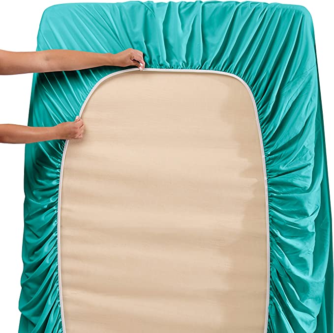 1800 Collection Microfiber Sheet Set Teal